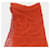 Hermès Sciarpa HERMES in seta rossa Auth bs34883A Rosso  - vista 9