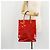LOUIS VUITTON Borsa Monogram Vernis Reade MM Rosso Rouge M91086 LV Auth ep14516 - vista 22