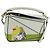 LOEWE �~ Ghibli Spirited Away Ootori Sama Puzzle Bag Mini 2way Auth 167300SM Bianco D'oro