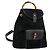 Zaino GUCCI Bamboo in scamosciato nero e oro 003 1705 0030 Auth 177608 D'oro