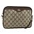 Borsa a Spalla GUCCI GG Supreme PVC Beige Oro 97 02 068 Auth 180207 D'oro