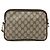 Borsa a Spalla GUCCI GG Supreme PVC Beige Oro 97 02 068 Auth 180207 D'oro - vista 2