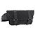 Marsupio GUCCI GG Canvas Nero Argento 145351 Auth 180238