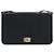 Borsa a tracolla Christian Dior in pelle blu navy e oro Auth am11577 D'oro - vista 13