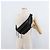 Borsa a tracolla SAINT LAURENT Tela Nero Argento 581375 Auth hk3728A - vista 25