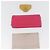 Hermès Portafoglio HERMES in pelle 3 pezzi Rosa Rosso beige Auth bs34898 - vista 3