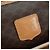 Céline Borsa Boston CELINE in tela Macadam PVC Pelle Marrone Oro Auth 176802V D'oro - vista 22