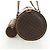 Céline Borsa Boston CELINE in tela Macadam PVC Pelle Marrone Oro Auth 176802V D'oro - vista 3