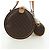 Céline Borsa Boston CELINE in tela Macadam PVC Pelle Marrone Oro Auth 176802V D'oro - vista 4