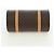Céline Borsa Boston CELINE in tela Macadam PVC Pelle Marrone Oro Auth 176802V D'oro - vista 5