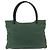 Borsa Tote PRADA Nylon Verde Nero Auth ti3933 - vista 2