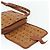 Borsa a tracolla MCM Vicetos Logogram PVC Marrone Oro Auth 180068 D'oro - vista 17