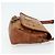 Borsa a tracolla MCM Vicetos Logogram PVC Marrone Oro Auth 180068 D'oro - vista 4
