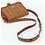 Borsa a tracolla MCM Vicetos Logogram PVC Marrone Oro Auth 180068 D'oro - vista 7