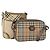 Borsa a tracolla Burberry Nova Check in tela 2 set Beige Auth BA12494
