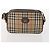 Borsa a tracolla Burberry Nova Check in tela 2 set Beige Auth BA12494 - vista 10