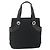 Bulgari Borsa BVLGARI Logo Mania in tela nero argento Auth 180084 - vista 2
