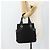Bulgari Borsa BVLGARI Logo Mania in tela nero argento Auth 180084 - vista 21