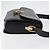 Céline Bolsa de Ombro CELINE em Couro Preto com Detalhes Dourados Auth 179985 - vista 3