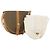 Borsa a tracolla SAINT LAURENT PVC 2 Set Marrone Bianco Auth fm5353