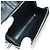 SAINT LAURENT Carteira Compacta Cassandra Croco Embossing Black Auth 179335M Preto - vista 10