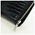 SAINT LAURENT Carteira Compacta Cassandra Croco Embossing Black Auth 179335M Preto - vista 16