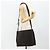 Borsa a Spalla GUCCI GG Canvas Marrone Scuro Argento 90656 Auth 177610 - vista 22