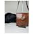 Sac à bandoulière en cuir vintage Yves Saint Laurent marron  - vue 13