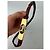 Edge Céline Cintura in pelle vintage Celine bordeaux Bordò - vista 6