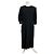 Givenchy Maxi-Kleid in Schwarz mit seitlichen Knopfdetails