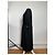 Givenchy Maxi-Kleid in Schwarz mit seitlichen Knopfdetails - Ansicht 2