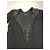 Givenchy Maxi-Kleid in Schwarz mit seitlichen Knopfdetails - Ansicht 7