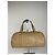Céline Celine Bowling Bag aus beige Leder mit geprägtem Logo-Muster - Ansicht 15