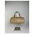 Céline Celine Bowling Bag aus beige Leder mit geprägtem Logo-Muster - Ansicht 2