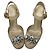 Décolleté Miu Miu in pelle con decorazioni in strass Beige