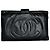 Timeless Chanel Black Leather Embossed Logo Wallet Accessory