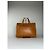 Bolso Tote Courreges de cuero color canela con herrajes en tono plata Camello - vista 13
