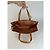 Bolso Tote Courreges de cuero color canela con herrajes en tono plata Camello - vista 4