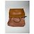 Bolso Tote Courreges de cuero color canela con herrajes en tono plata Camello - vista 7