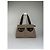Borsa Tote in tela beige e pelle con monogramma Balenciaga - vista 11