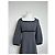Vintage Balenciaga Mix Kleid Grau - Ansicht 13