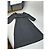 Vintage Balenciaga Mix Kleid Grau - Ansicht 6