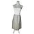 Gonna in cotone a righe vintage Courreges Multicolore