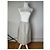 Gonna in cotone a righe vintage Courreges Multicolore - vista 8