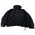 Windbreaker Alexander Wang Schwarz Reflektierendes Logo Muster