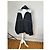 Windbreaker Alexander Wang Schwarz Reflektierendes Logo Muster - Ansicht 10
