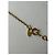 Collana con pendente Givenchy Gold Crystal Logo D'oro - vista 4