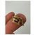 Collana con pendente Givenchy Gold Crystal Logo D'oro - vista 9