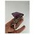 Dior Quilted Leather Key Holder Accessory Purple - view 3