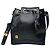Vintage Givenchy Leder-Bucket-Bag Schwarz